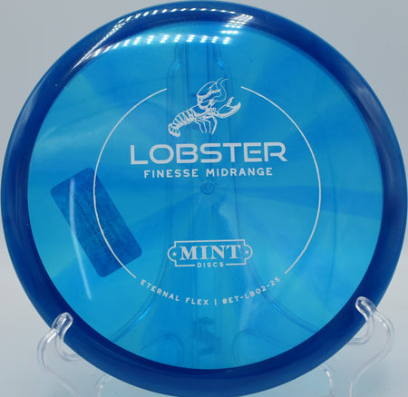 Mint Discs Eternal Flex Lobster gliding through tight woods at Hornets Nest in Charlotte, North Carolina