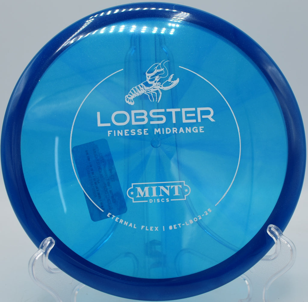 Mint Lobster in Eternal Flex plastic flipping up and gliding at Harmony Bends DGC in Columbia, Missouri