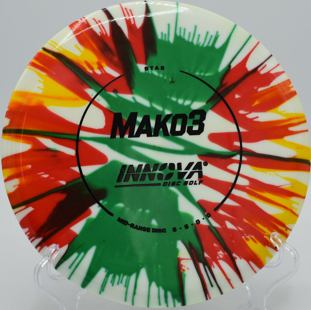 I-Dye Star Mako3 released on a flat midrange shot during league play at Water Works Park in Kansas City, MO