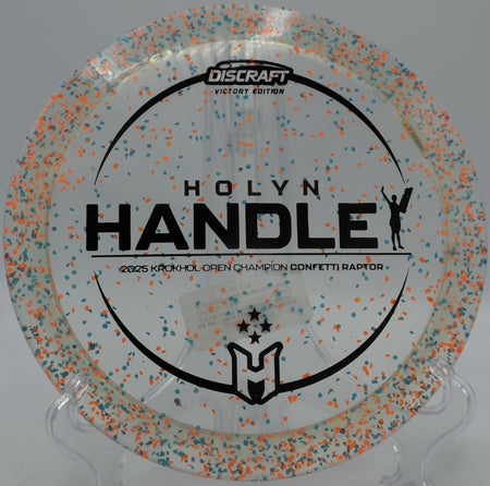 Holyn Handley Signature Raptor performing a reliable fade at Idlewild Disc Golf Course in Burlington, Kentucky