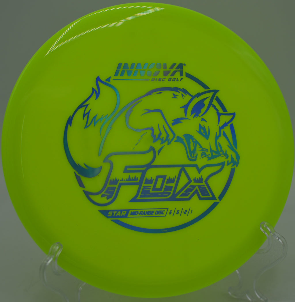 Star Fox fairway driver showing effortless glide on a turnover drive at Harmon Hills Disc Golf Course in Fall Branch, Tennessee.