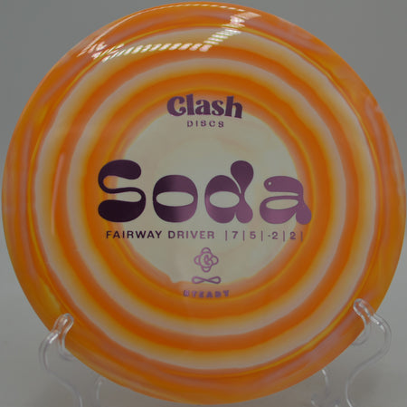 Clash Discs Soda fairway driver hyzer flip at W.R. Jackson Memorial in Appling, Georgia
