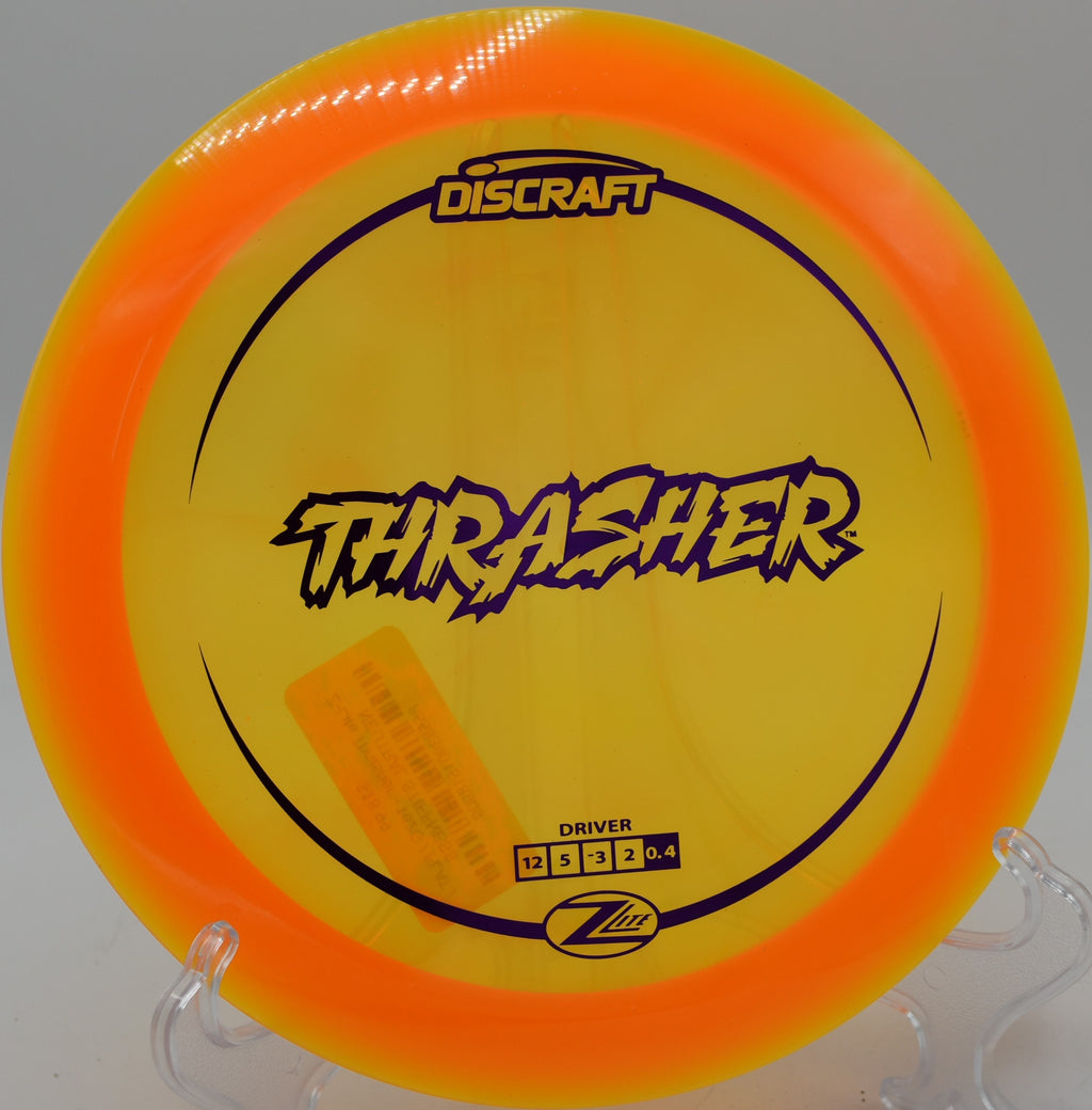 Z Lite Thrasher – Great for tailwind drives and shaping lines at Loriella Park Disc Golf Course in Spotsylvania, Virginia.