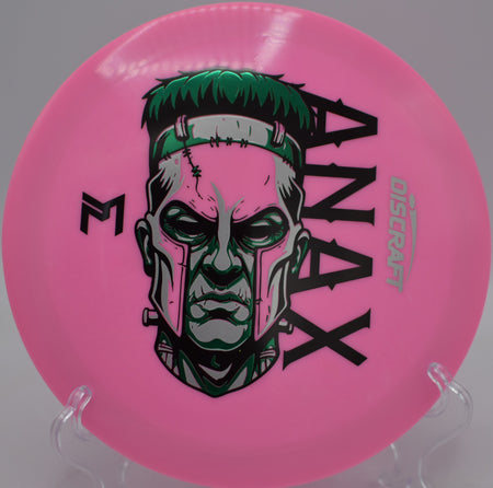 Paul McBeth ESP Tri-Foil Anax released on a full-power hyzer at The Fort Disc Golf Course in Ogden, Utah.