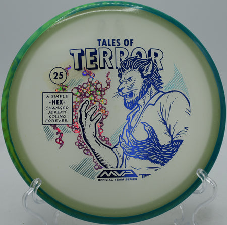 Axiom Particle Eclipse Hex flying smooth forehand release at Brengle Terrace Park Disc Golf Course, Vista, California