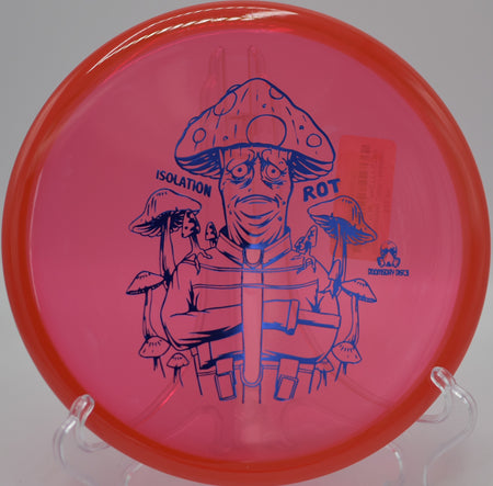 Rot Isolation Doomsday Discs precision approach disc surviving chaos at DeLaveaga Disc Golf Course in Santa Cruz, California.