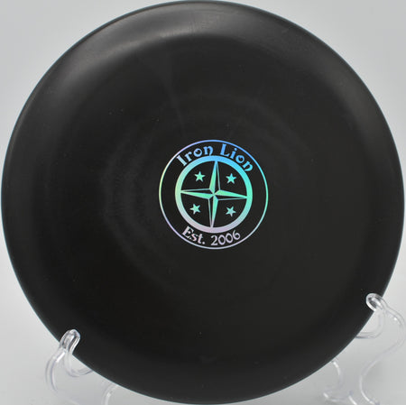 Premium plastic Aviar Driver released clean on a backhand drive at Sunset Park DGC in Las Vegas, Nevada.