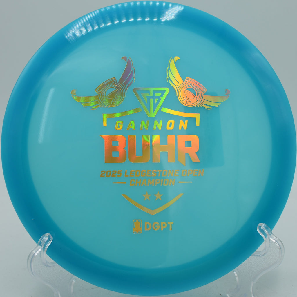 Glow TD flying smooth glide at DeLaveaga Disc Golf Course in Santa Cruz, California