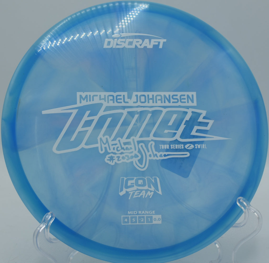 Controlled midrange turnover line using Z Swirl Comet at SeaTac Disc Golf Course in SeaTac, Washington