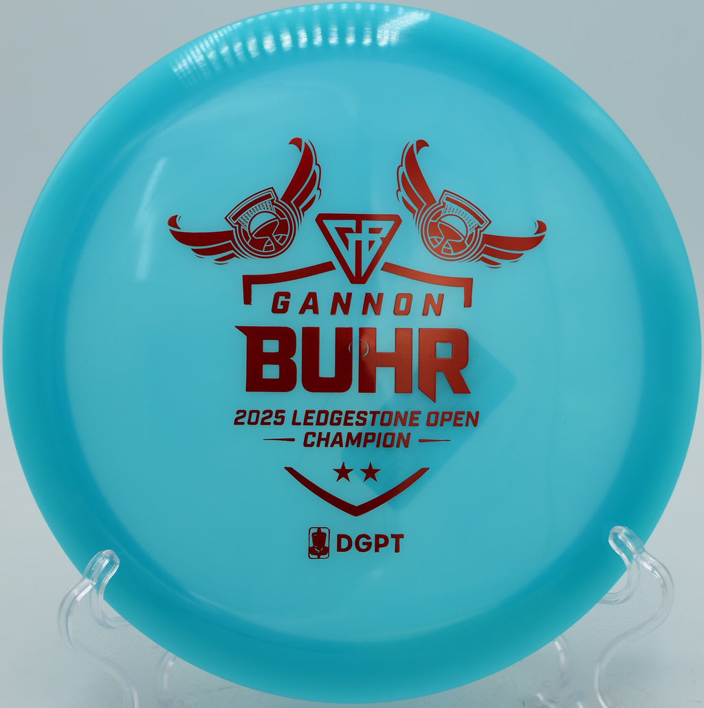 Discmania TD flying long straight at W.R. Jackson Memorial in Appling, Georgia