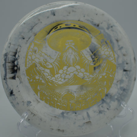 Doomsday Discs Shockwave Rot beaded approach disc creating shockwave-level control at Hornets Nest Disc Golf Course in Charlotte, North Carolina.