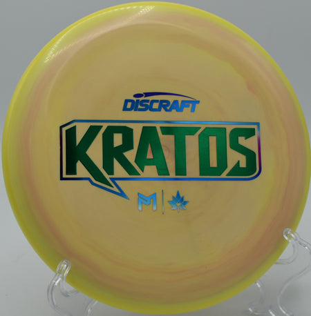 "ESP Swirl Kratos – Glidey, torque-resistant putter for controlled drives at Lake Eureka DGC in Illinois."