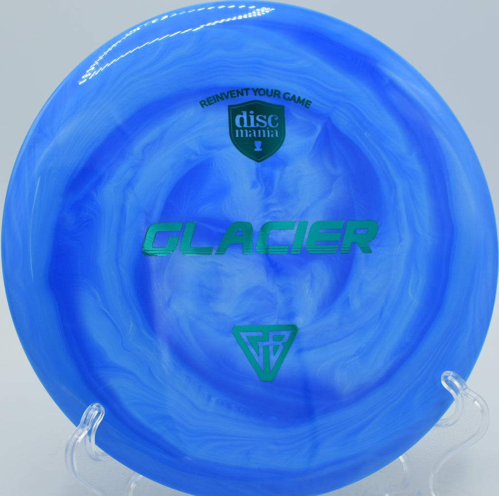 Swirl S-Line Glacier Creator Series disc carving a hyzer-flip at DeLaveaga Disc Golf Course in Santa Cruz, California