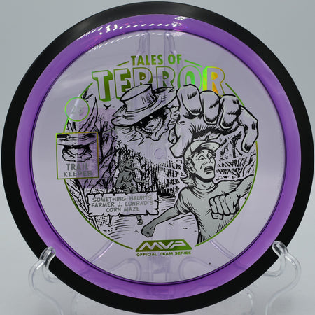 Proton Trail Halloween controlling a tight woods line at Spinney Mountain Reservoir, Colorado.