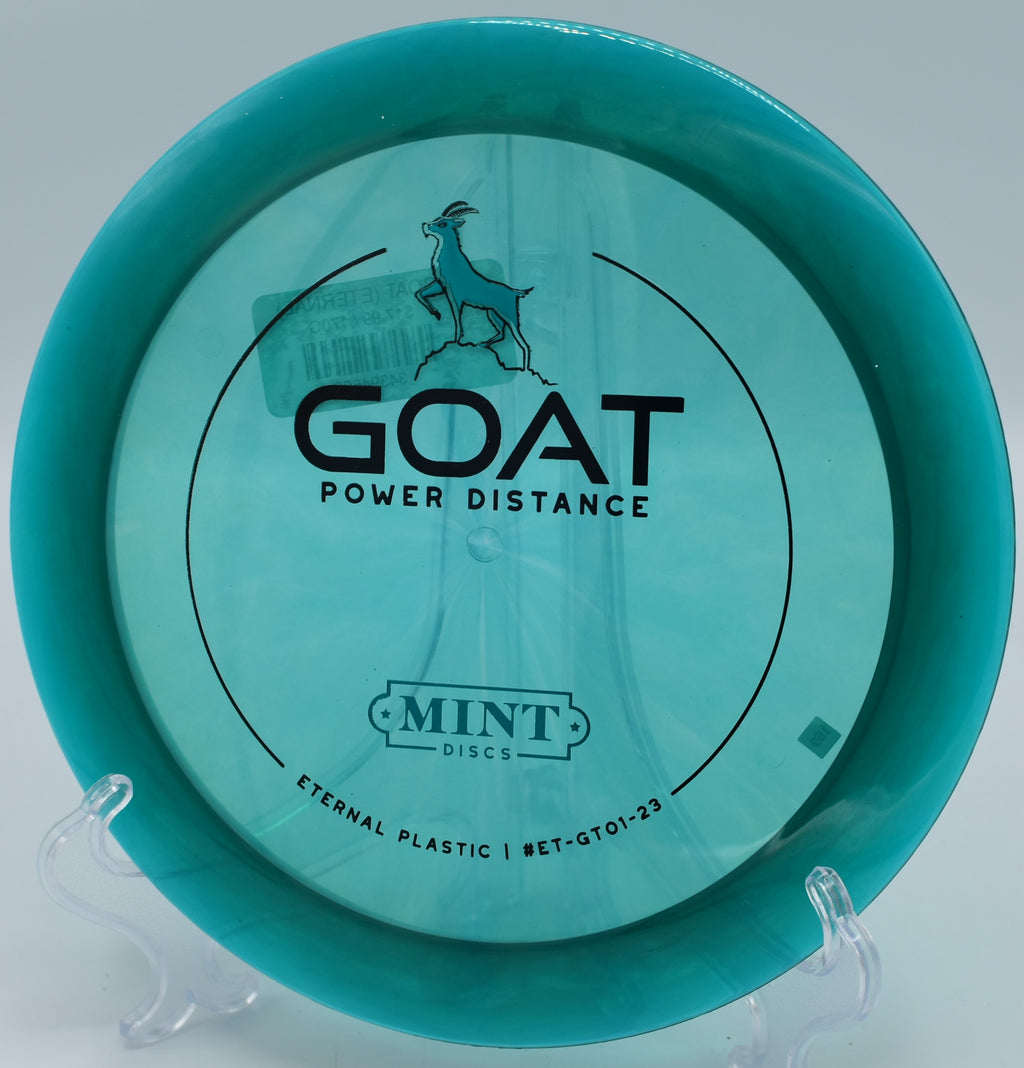 Mint Discs Eternal Goat ripping down the fairway with reliable fade at Eagles Crossing in Hawk Point, Missouri