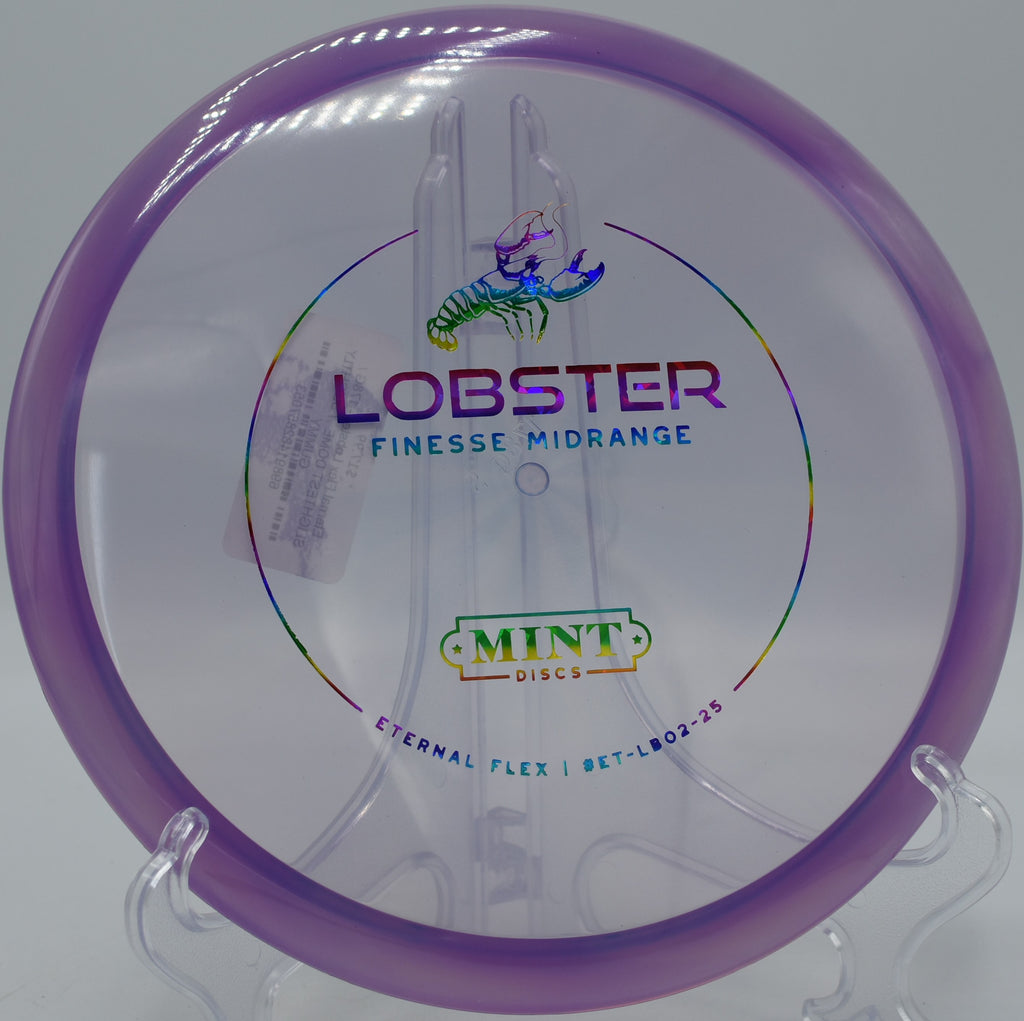 Eternal Flex Lobster on finesse approach at North Cove Disc Golf Club in Marion, North Carolina