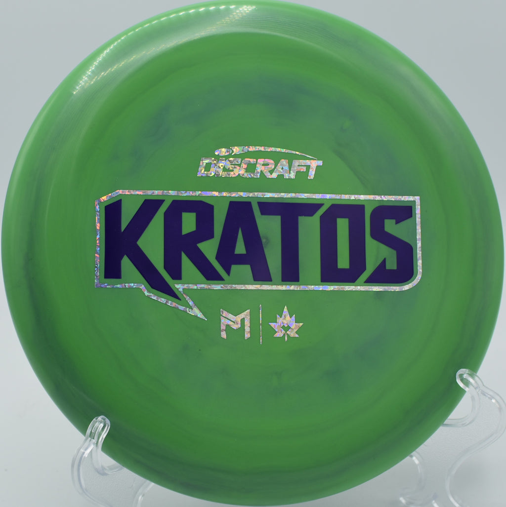 "Kratos ESP Swirl – Clean-fading throwing putter built for precision at Idlewild DGC in Kentucky."