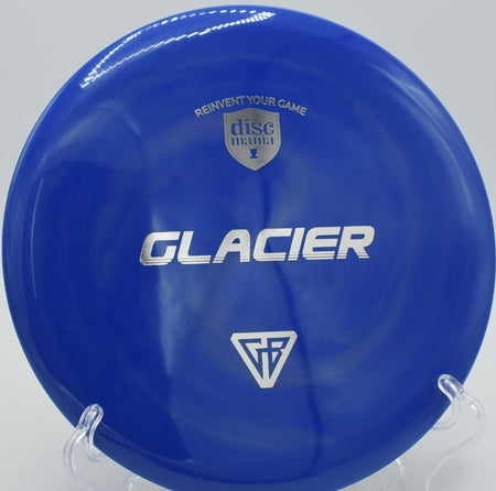 Swirl S-Line Glacier Creator Series disc ripped on a powerful hyzer at Fountain Hills Disc Golf Course in Fountain Hills, Arizona