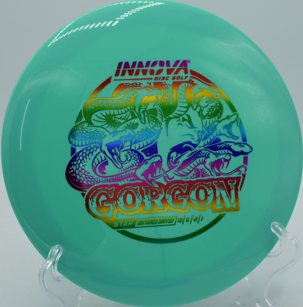 High-speed Star Gorgon turning gently before fading at Brandywine Creek State Park in Wilmington, Delaware