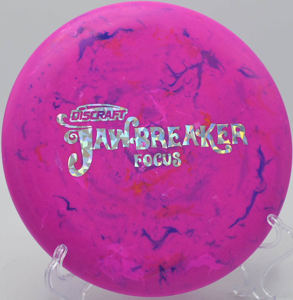 Jawbreaker Focus on an uphill approach at Iron Hill DGC in Newark, Delaware.