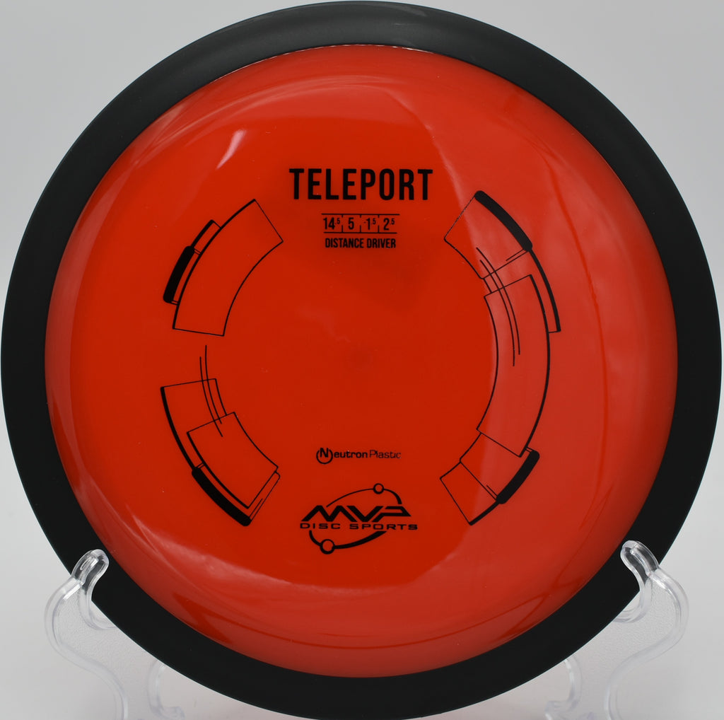 "MVP Neutron Teleport – Maximum distance driver with reliable fade at Redan Park Disc Golf Course in Georgia."