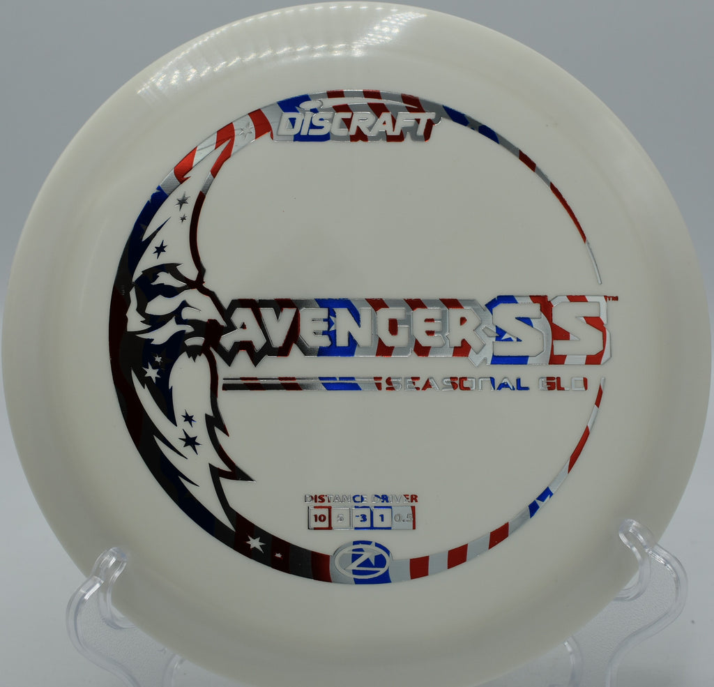 "At Galaxy Gardens Disc Golf in Austin, TX, GLO-Z Avenger SS provides consistent, radiant flight for pinpoint accuracy on every throw."