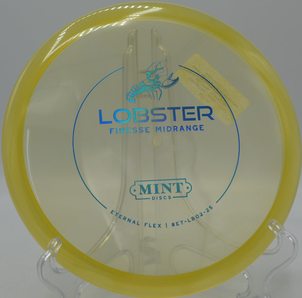 Eternal Flex Lobster flipping to flat on uphill fairway at Trophy Lakes DGC in Johns Island, South Carolina