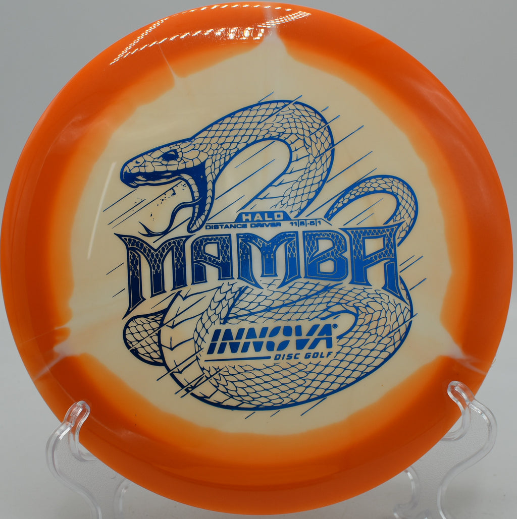 Halo Star Mamba disc launched with effortless turnover glide at Milo McIver Disc Golf Course in Estacada, Oregon