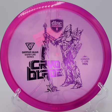 Horizon C-Line Cryo Blade MD5 used for power backhand hyzer at The Fort Disc Golf Course in Ogden, Utah