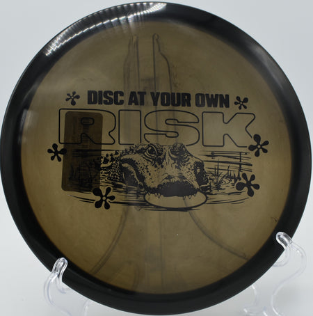 "CryZtal FLX Buzzz – Iconic straight flyer in grippy plastic at Waller Mill Park in Virginia."