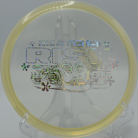 "CryZtal Buzzz FLX – Dead-straight flight with gentle fade at Trophy Club Park in Texas."