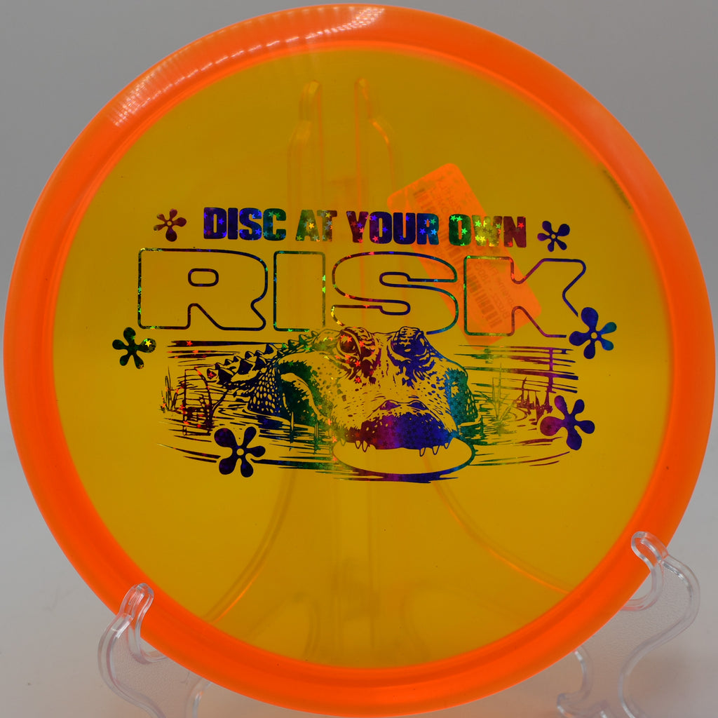 "Discraft CryZtal FLX Buzzz – Premium plastic for reliable upshots at Harmon Hills in Tennessee."