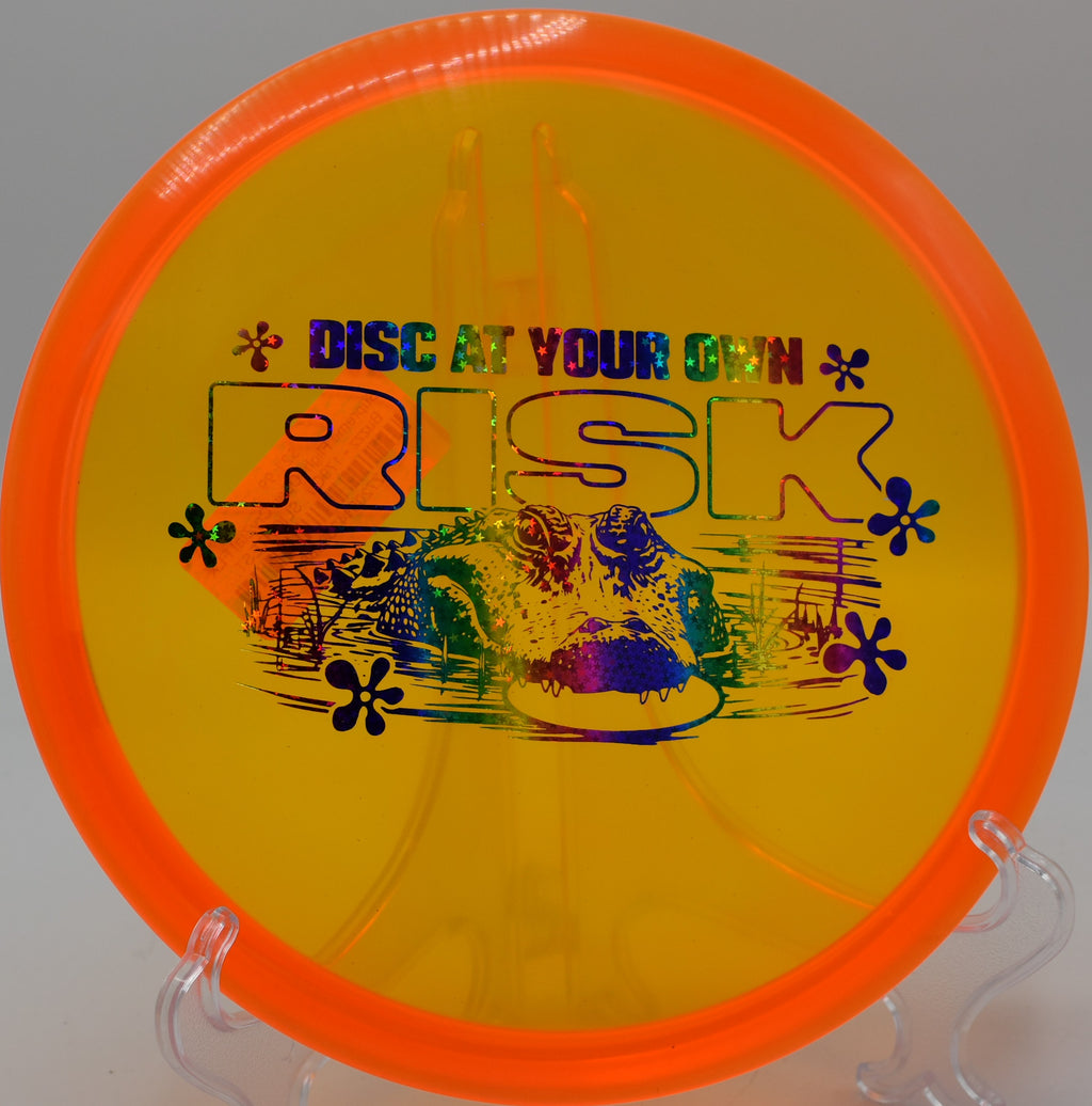 "Discraft CryZtal FLX Buzzz – Great feel and pinpoint accuracy at Idlewild Disc Golf Course in Kentucky."