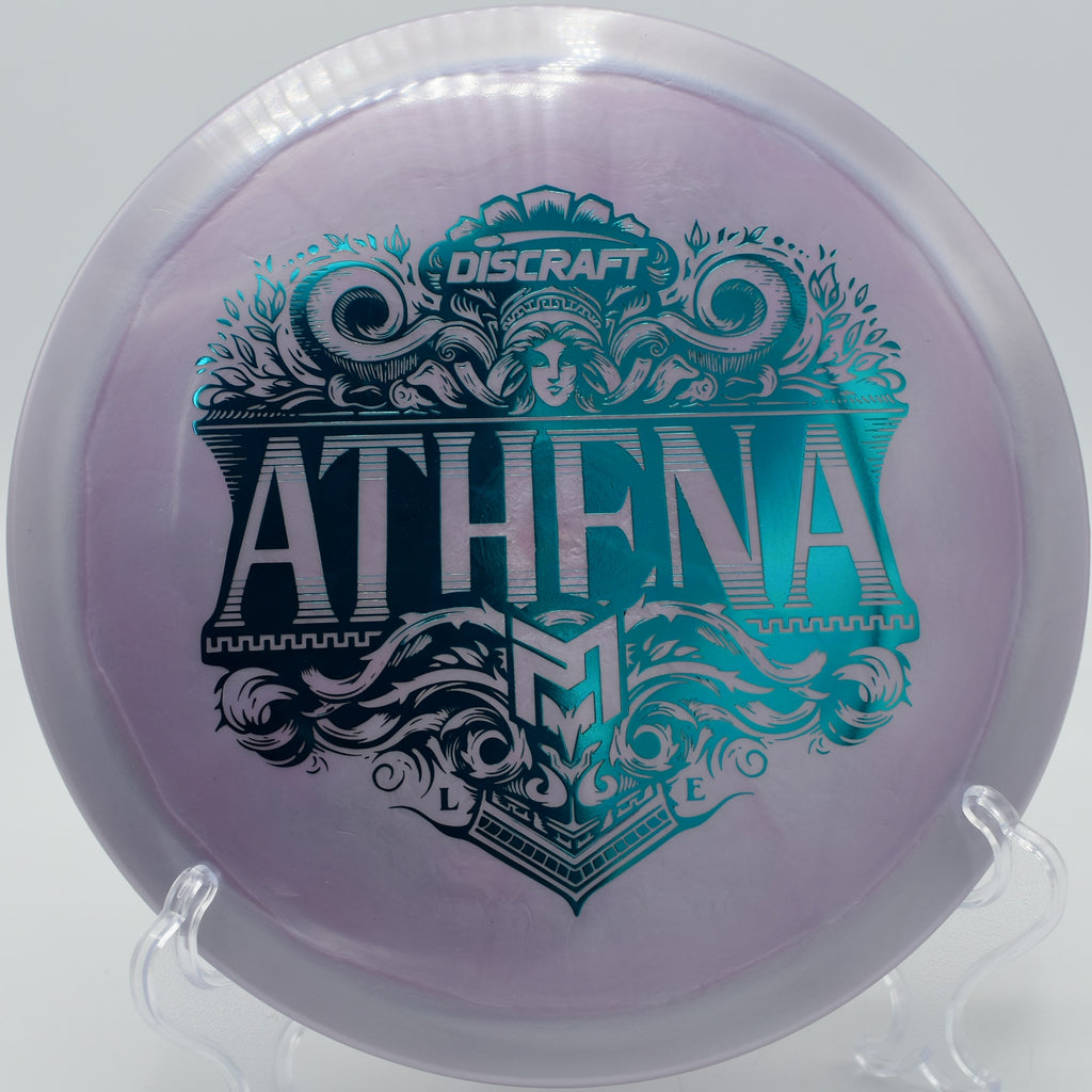 "Discraft Ti FLX Athena – Stable fairway flight with added flexibility at Harry Myers Park in Texas."