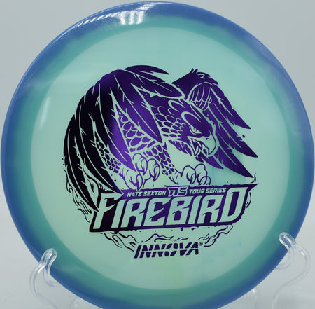 2024 Sexton Firebird catching the late-day sun on a windy 300-foot approach at Eagles Crossing in Missouri.