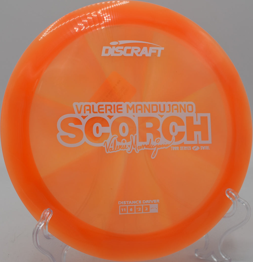 High glide throw with a Z Swirl Scorch riding the tailwind at Flyboy Aviation in Whitesburg, Georgia.