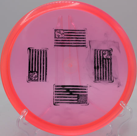 Discmania C-Line MD3 penned Innova Made used midrange trusted for stable approaches at Maple Hill Disc Golf Course in Leicester, Massachusetts.