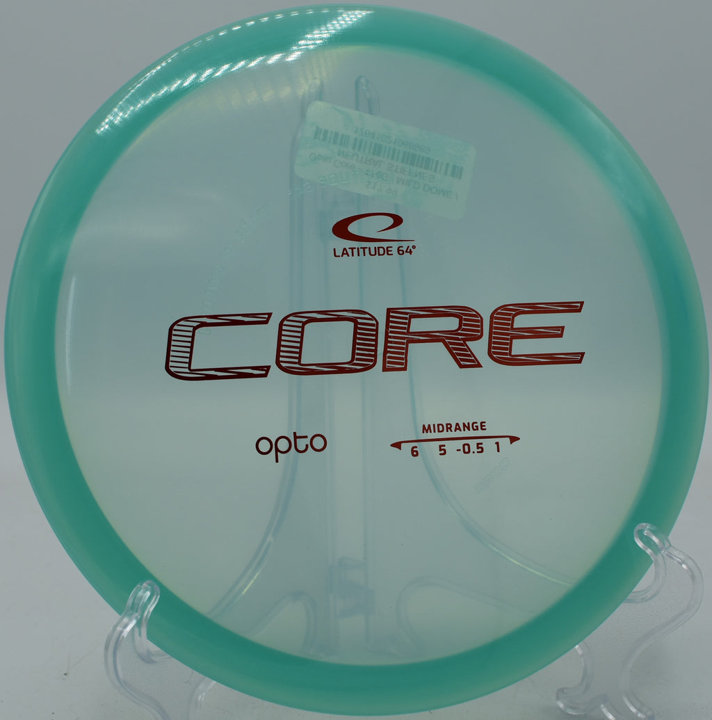 Latitude 64° Core gliding straight down a tight wooded fairway at Maple Hill DGC in Leicester, Massachusetts.