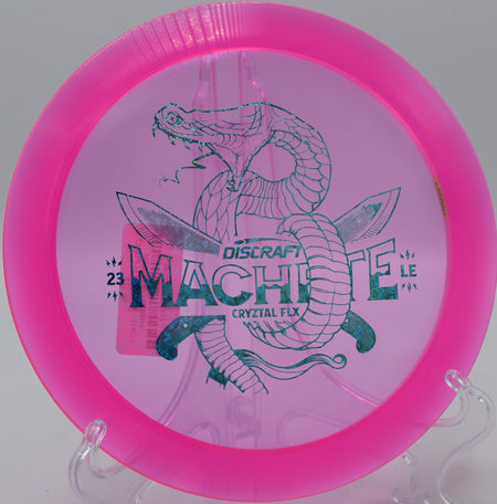 "Discraft CryZtal FLX Machete – Overstable distance driver built for windy rounds at North Boundary Park in Pennsylvania."