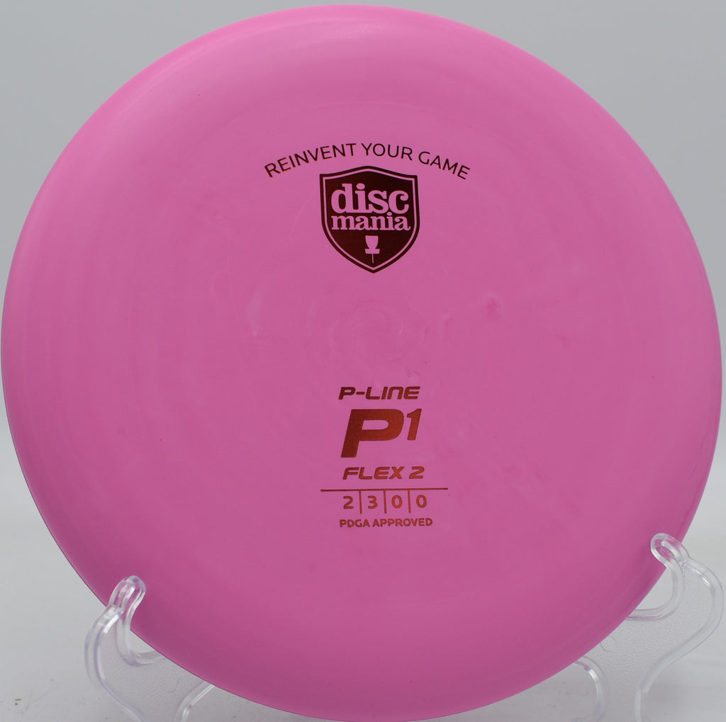 P-Line P1 tossed on a slight anhyzer, holding the angle with no fight-back at Tyler State Park.