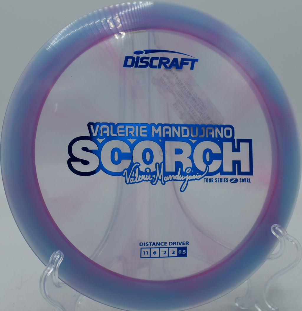 Z Swirl Scorch hugging a narrow S-curve at Hornets Nest Park in Charlotte, North Carolina.