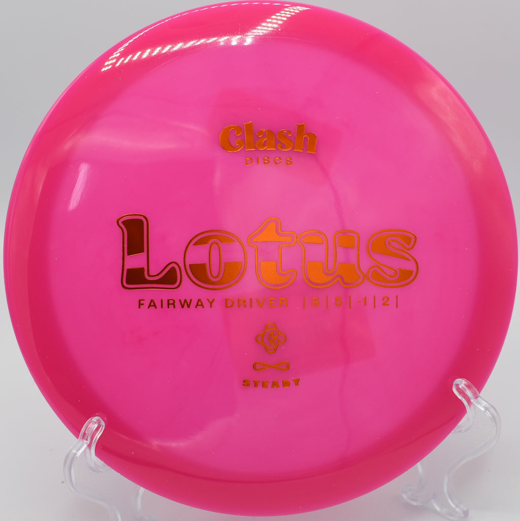 Steady Lotus gliding effortlessly through a wooded fairway on Hole 8 at Heritage Park Disc Golf Course, Adrian, Michigan.