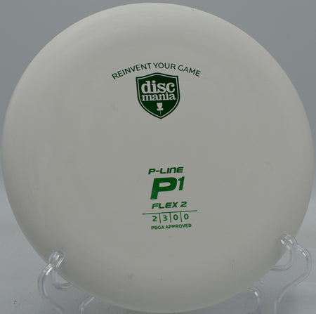 P-Line P1 spinning clean on a 25-foot jump putt through the woods at Flip City in Michigan.