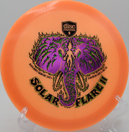 Solar Flare FD3 crushing a forehand line at Milo McIver State Park in Estacada, Oregon.