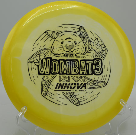 Innova Halo Star Wombat3 carving a hyzer flip line at Tyler State Park in Newtown, Pennsylvania