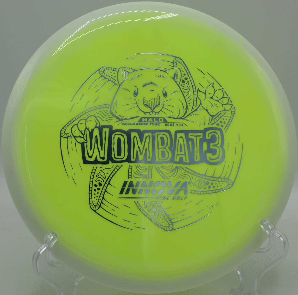 Wombat3 shown mid-flight over a wide fairway at Tom Brown Park in Tallahassee, Florida