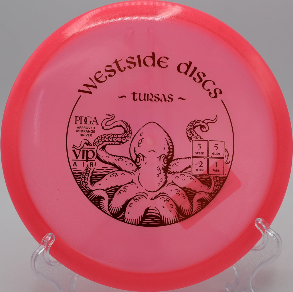 Westside VIP Air Tursas – Lightweight understable midrange perfect for controlled turnovers at Kincaid Park Disc Golf Course in Anchorage, Alaska.