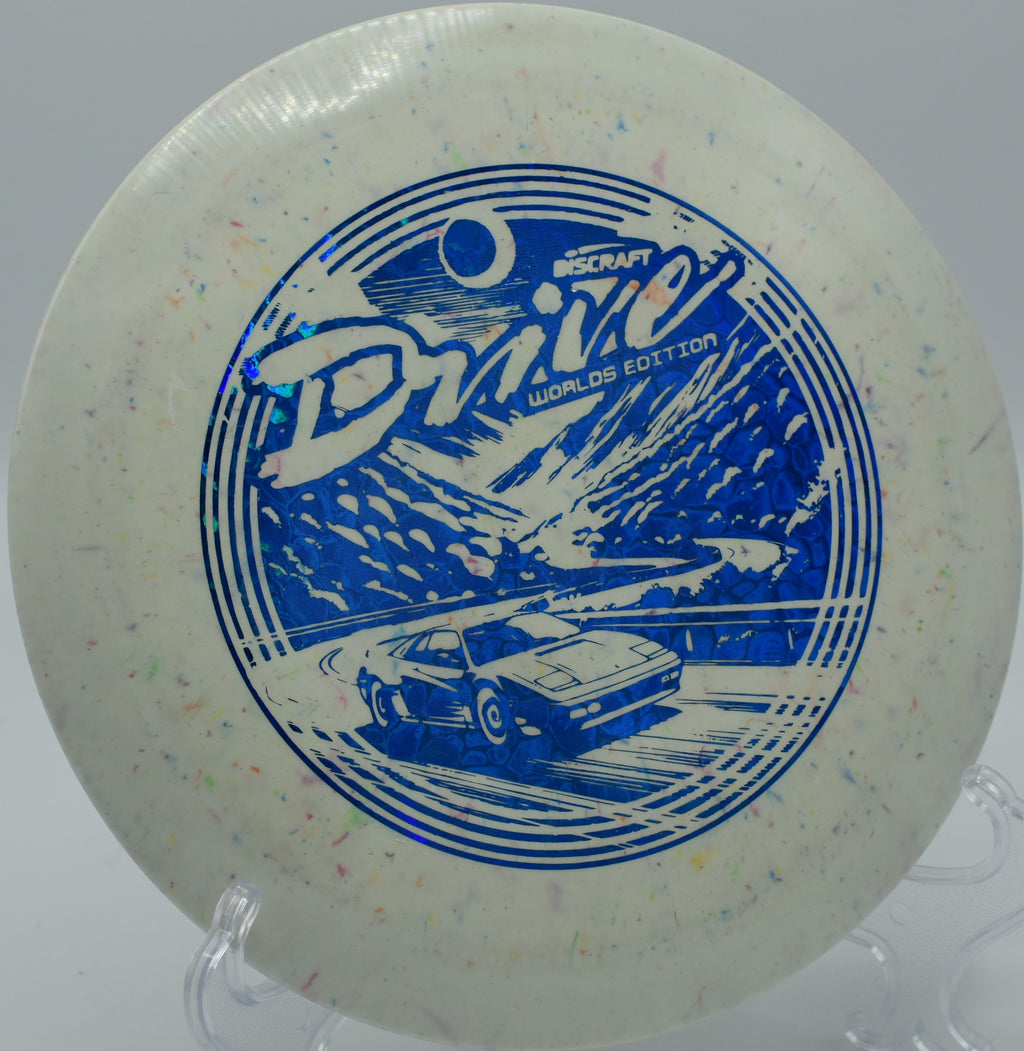 "Discraft Drive ESP Jawbreaker – Trusted fade and smooth release at Blue Ribbon Pines in Minnesota."
