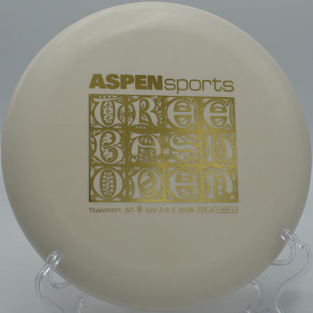 KC Pro Aviar fading slightly left into the basket on Hole 7 at Raptor's Roost Disc Golf Course, Axton, Virginia.