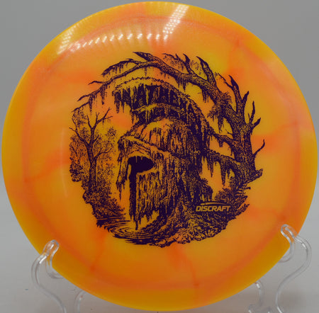 Discraft Z Colorshift Athena shining with iridescent tones at Maple Hill in Leicester, Massachusetts